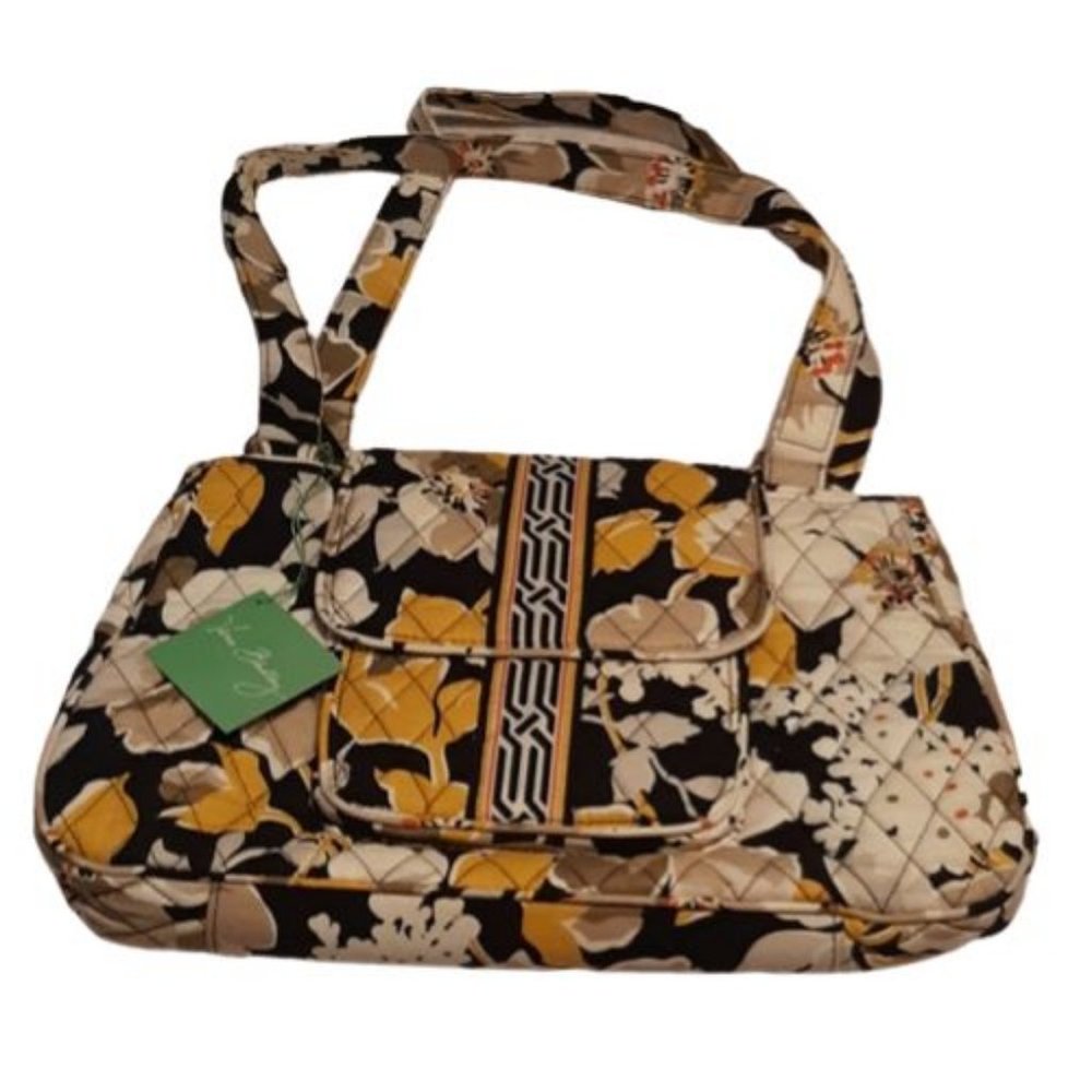 Vera Bradley Edie Satchel Dogwood Retired